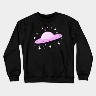 Glittering UFO! Crewneck Sweatshirt